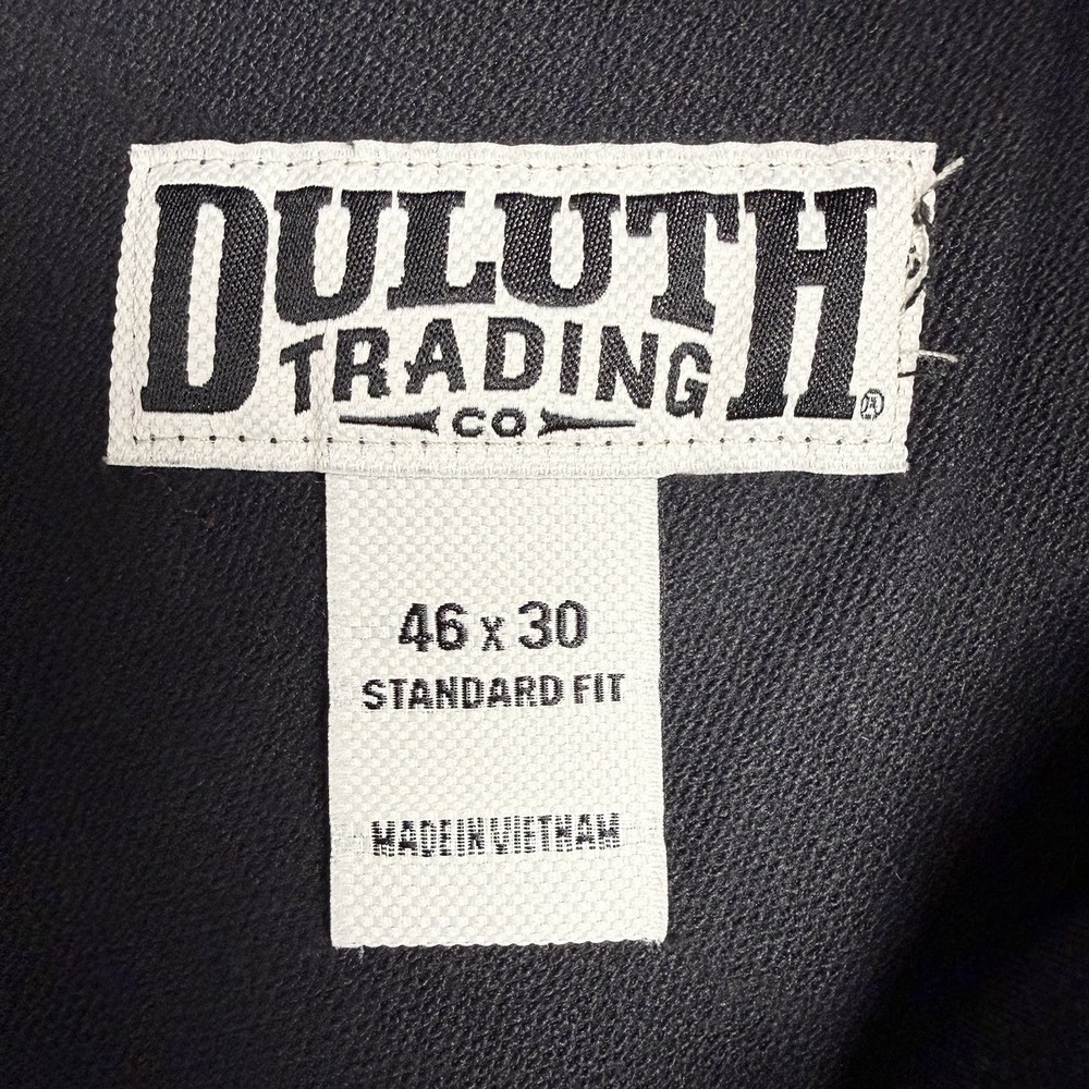 Duluth Trading Pants Mens 46x30 Black Flexpedition Standard Fit Stretch Hiking - Picture 6 of 16